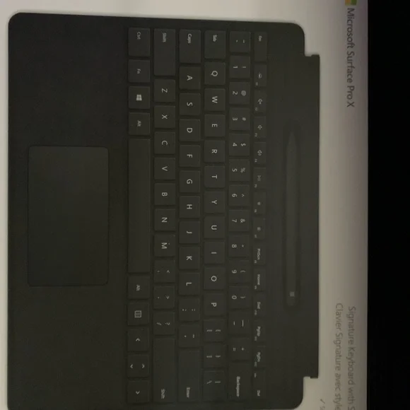 Microsoft Surface Pro Keyboard for Pro X Pro 8 and Pro 9 with Surface Slim Pen